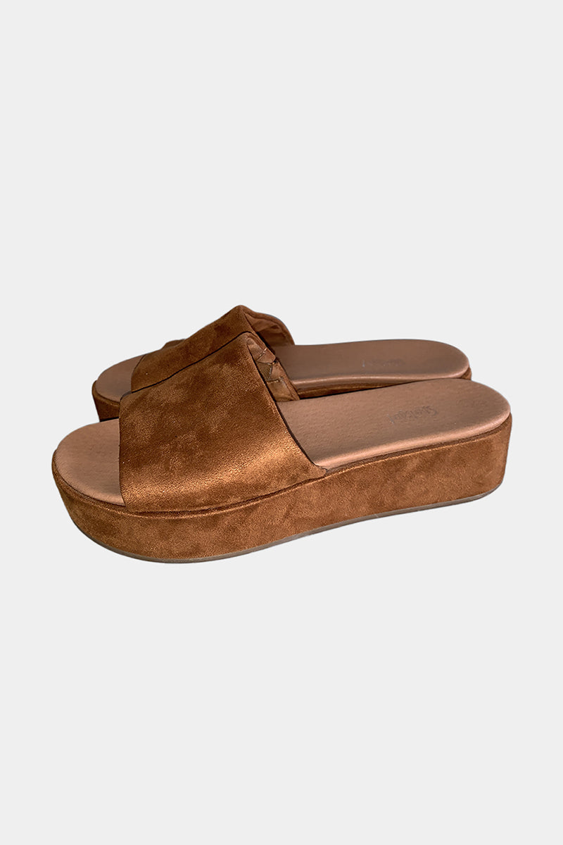 SPORTSGIRL Brown Sandals