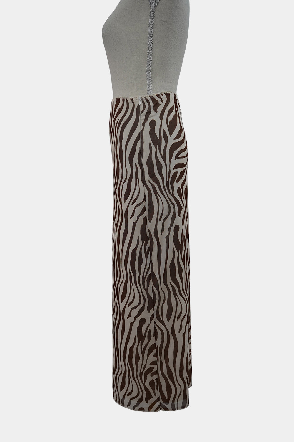 Princess Polly Brown, White Maxi Skirt