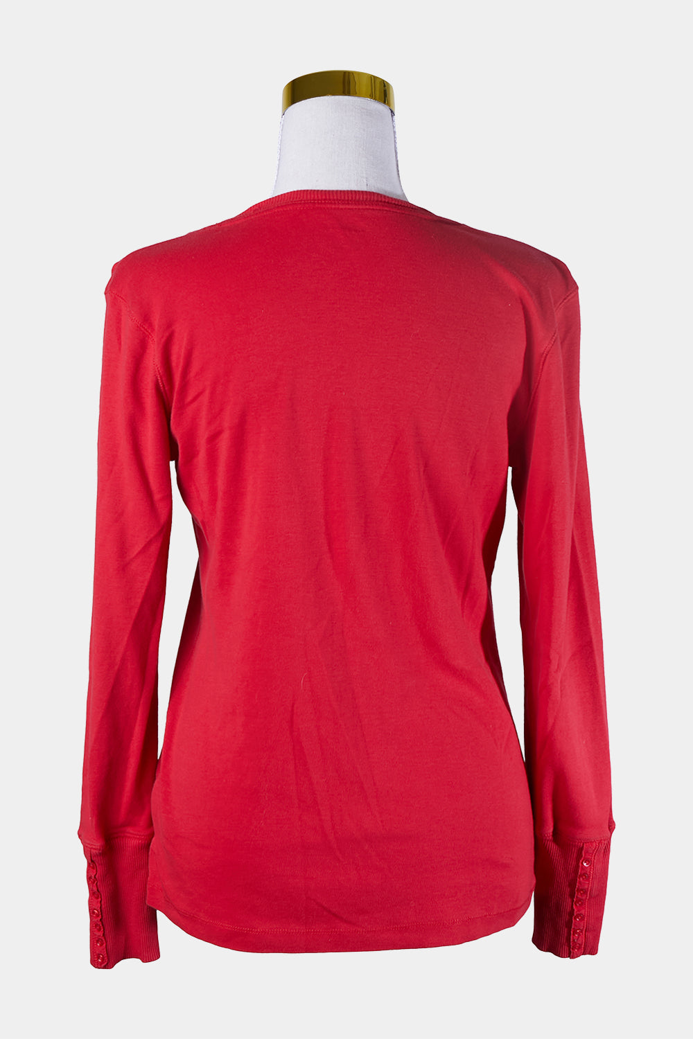 SUSSAN Red Long Sleeve Top