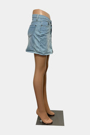 BOOHOO Denim Mini Skirt