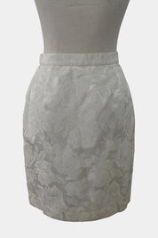 JSK White Floral Skirt