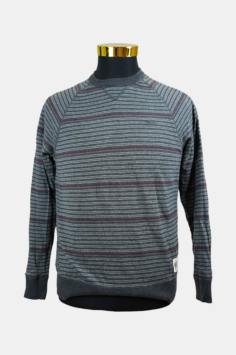 VANS Grey Reversable Knit Jumper