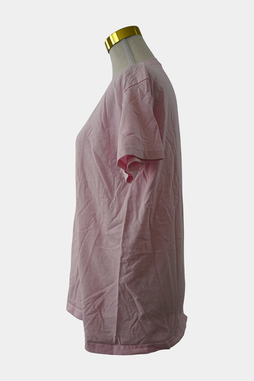 Nasty Gal Pink Face of an Angel Crew Tee