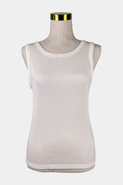 UNIQLO White Knit Singlet
