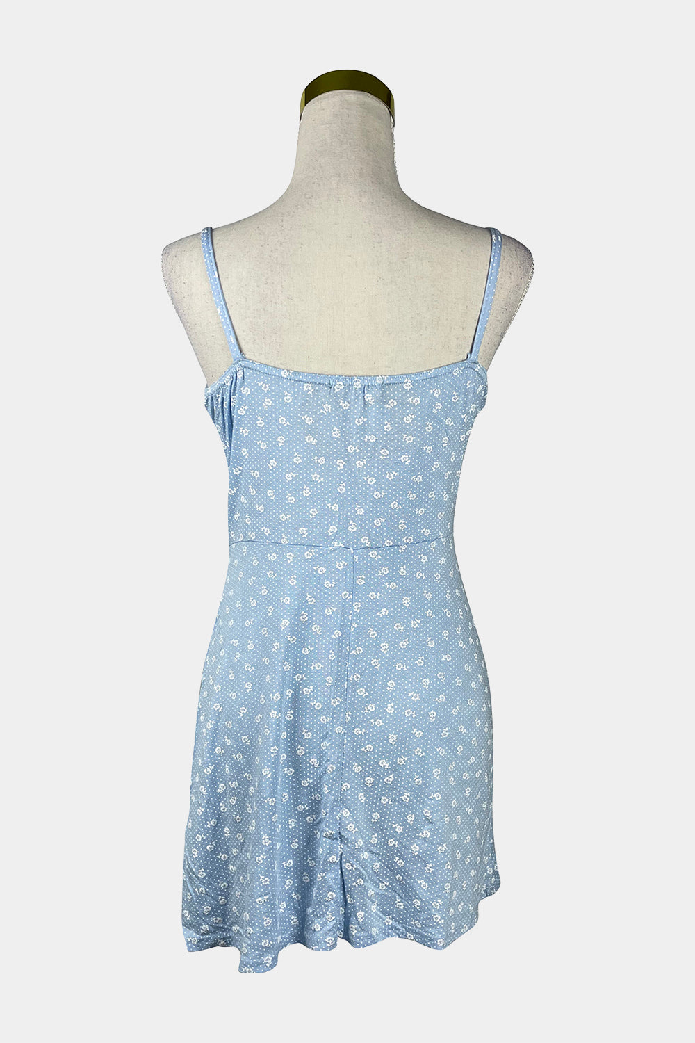 Pretty Little Thing Blue Floral Strappy Dress