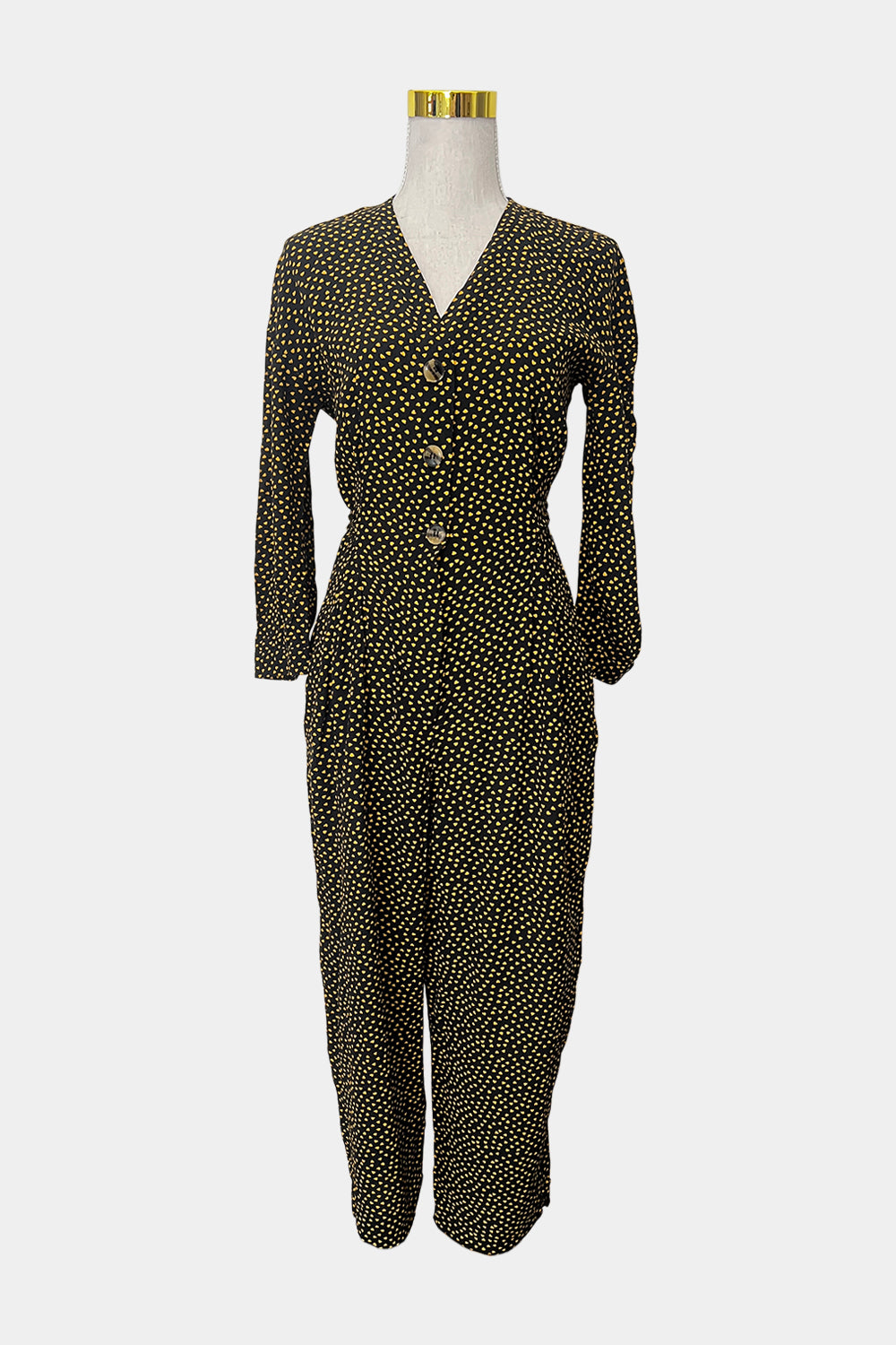 WHISTLES Black and Yellow Jumpsuits