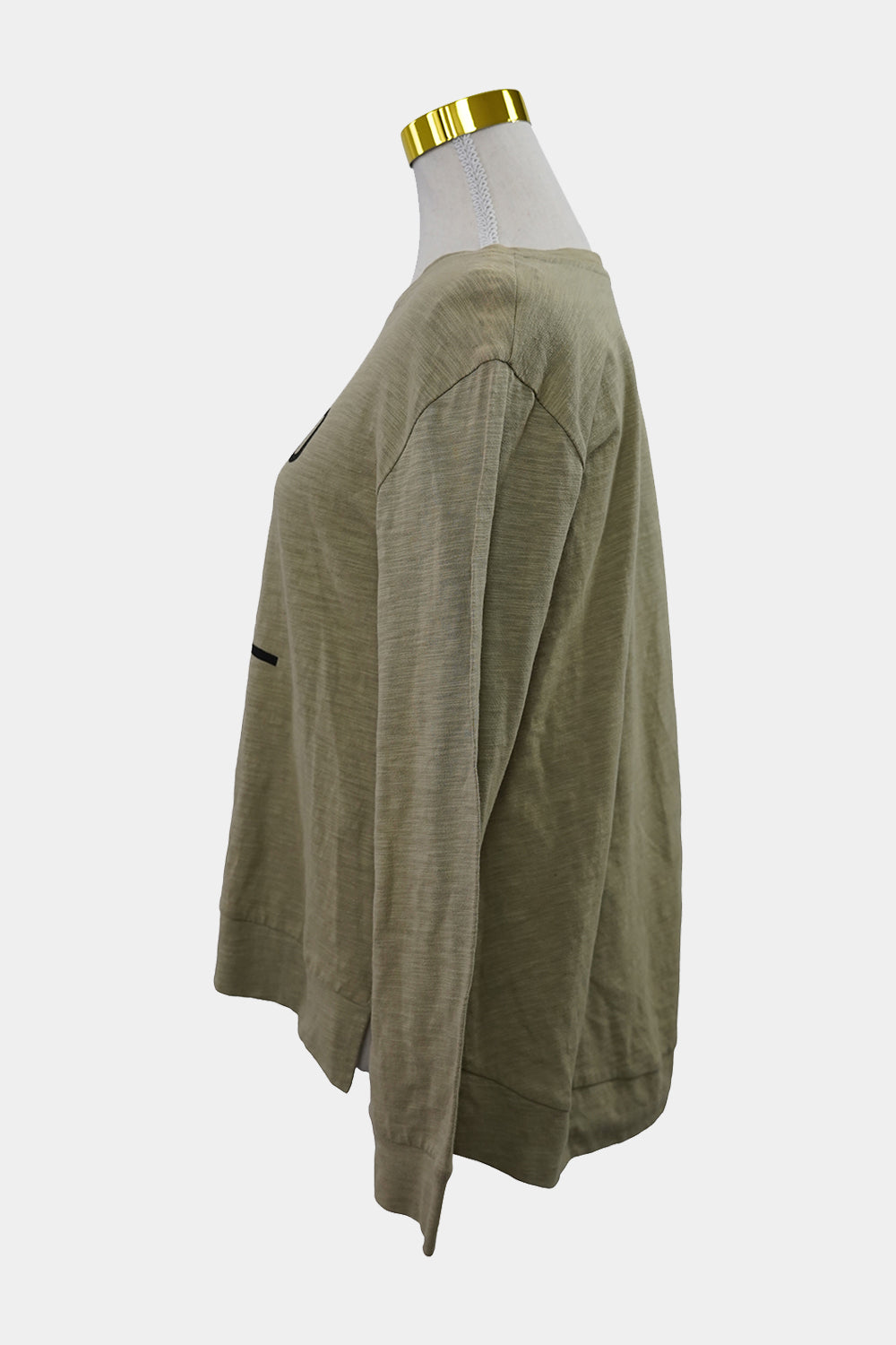 LEONI Olive San Diego Long Sleeve Top