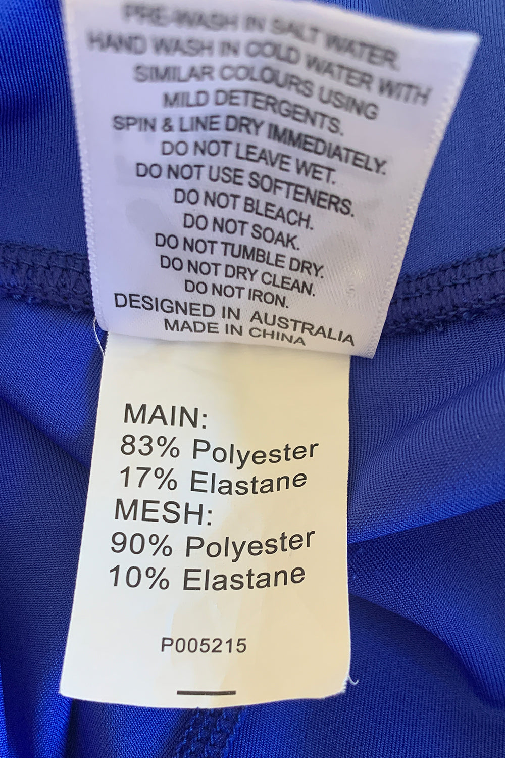 ROCKWEAR Blue Gym Leggings