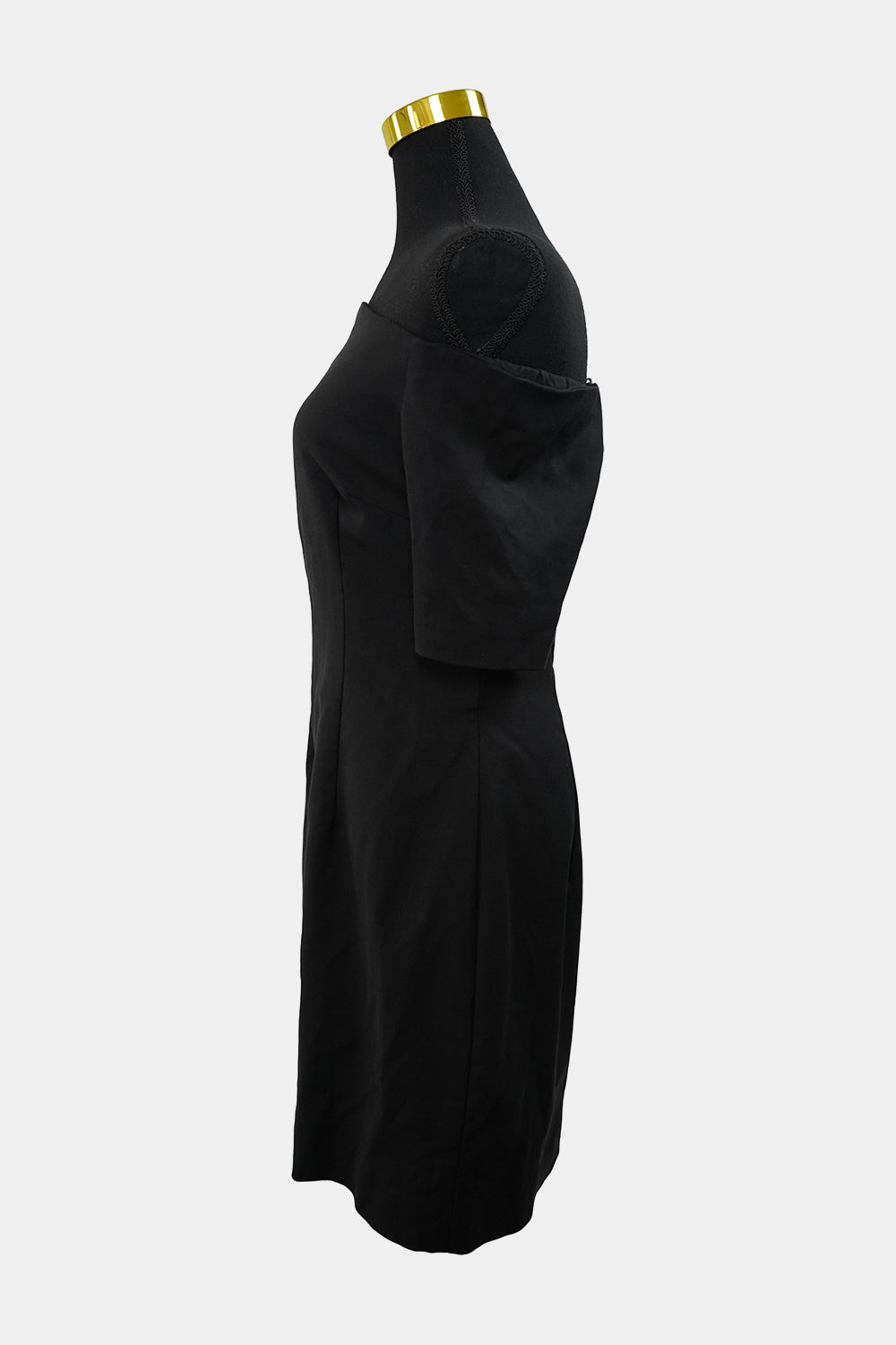 CUE Black Off The Shoulder Mini Dress