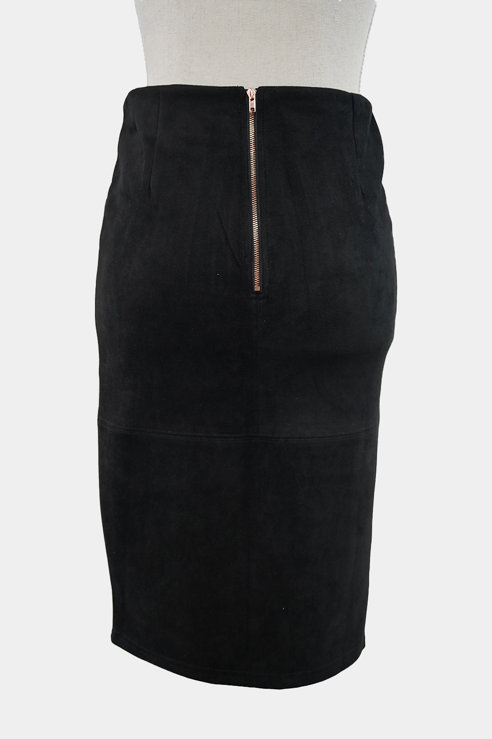 TEMT Black Midi Skirt