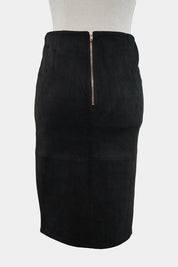 TEMT Black Midi Skirt
