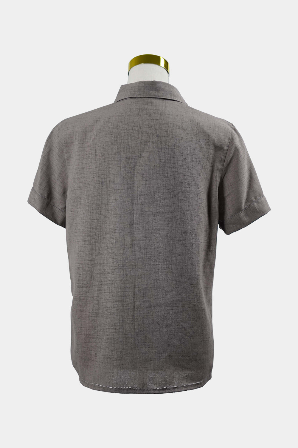 IQ Grey Button Up Vintage T-Shirt