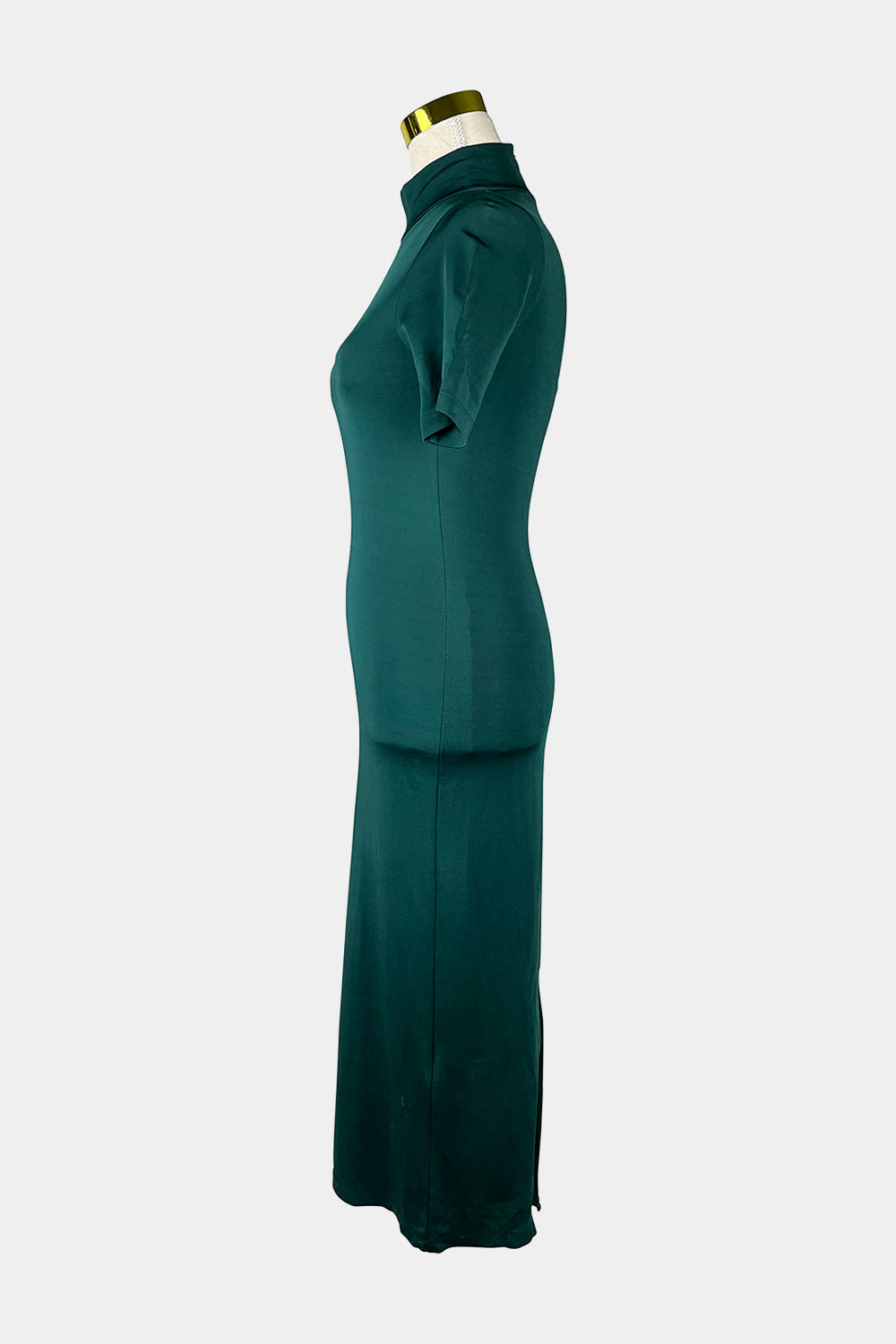 H&M Green Bodycon Maxi Dress