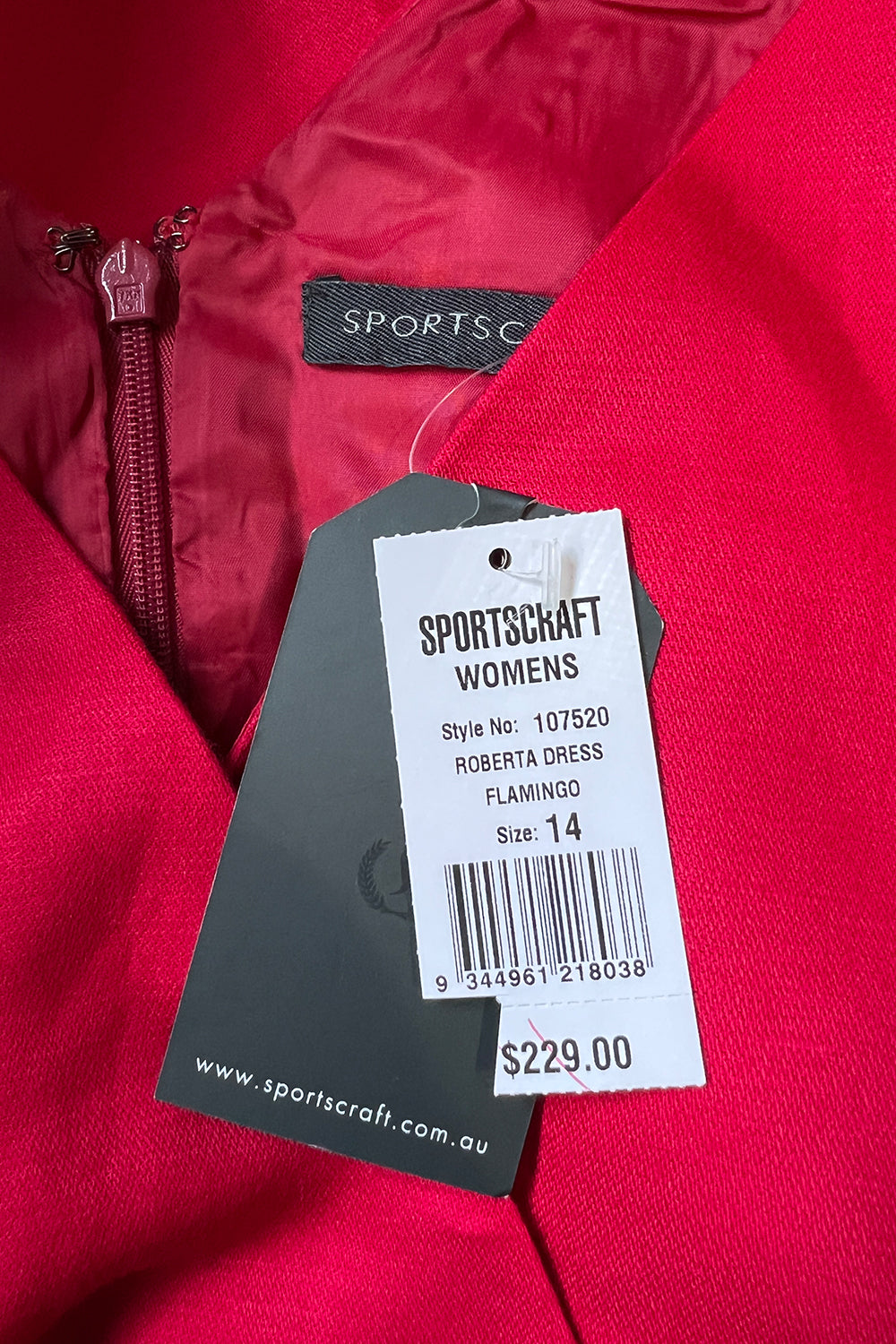 SPORTSCRAFT Flamingo Red Dress