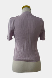 ASOS Lilac Ribbed Knit Tshirt