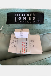 Fletcher Jones Green Skirt