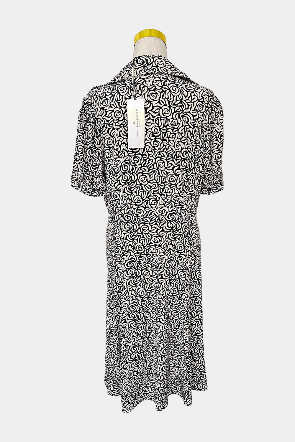 Jane Lamerton White and Black Dress