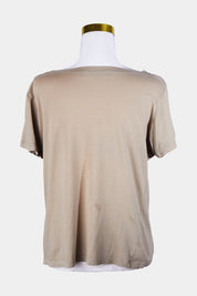 Skin And Threads Brown T Shirt