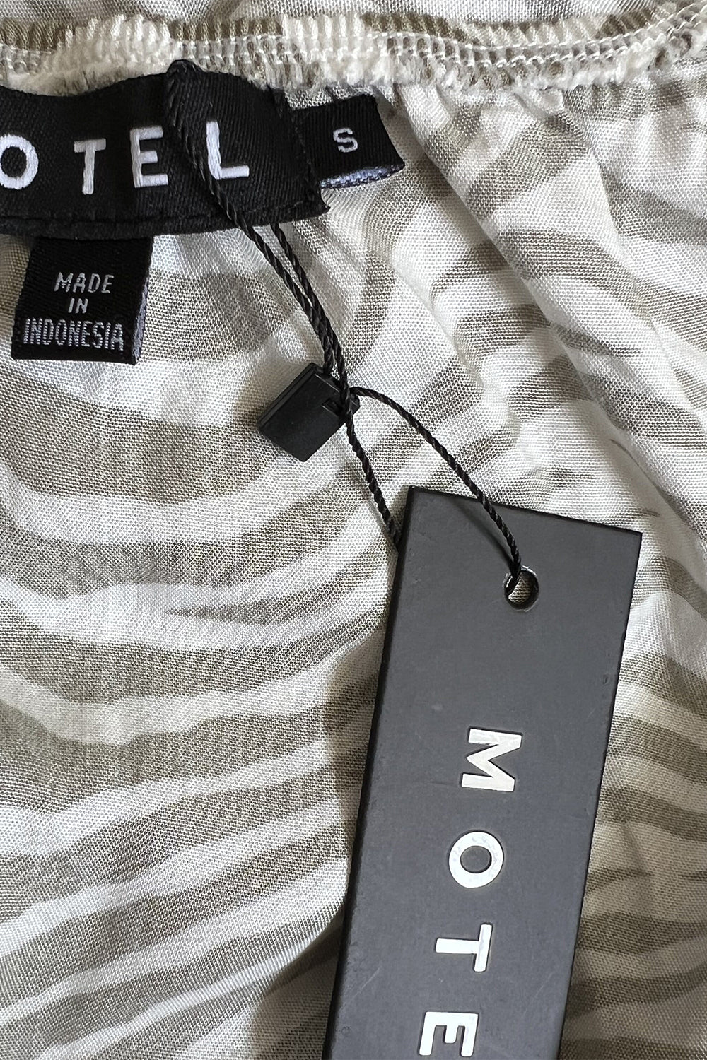 MOTEL Zebra print Dress