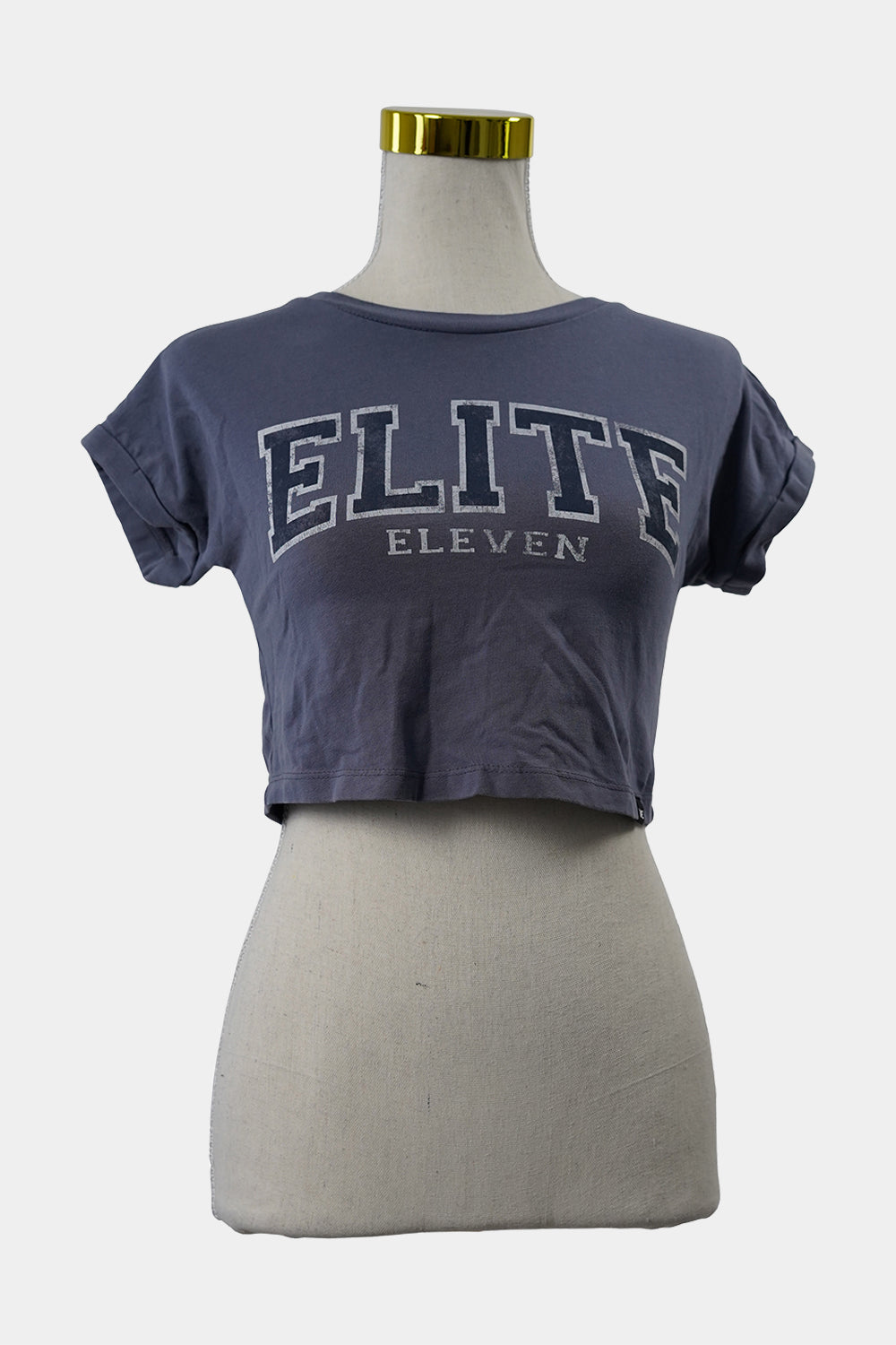 Elite Eleven Blue Cropped T-Shirt
