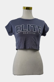 Elite Eleven Blue Cropped T-Shirt