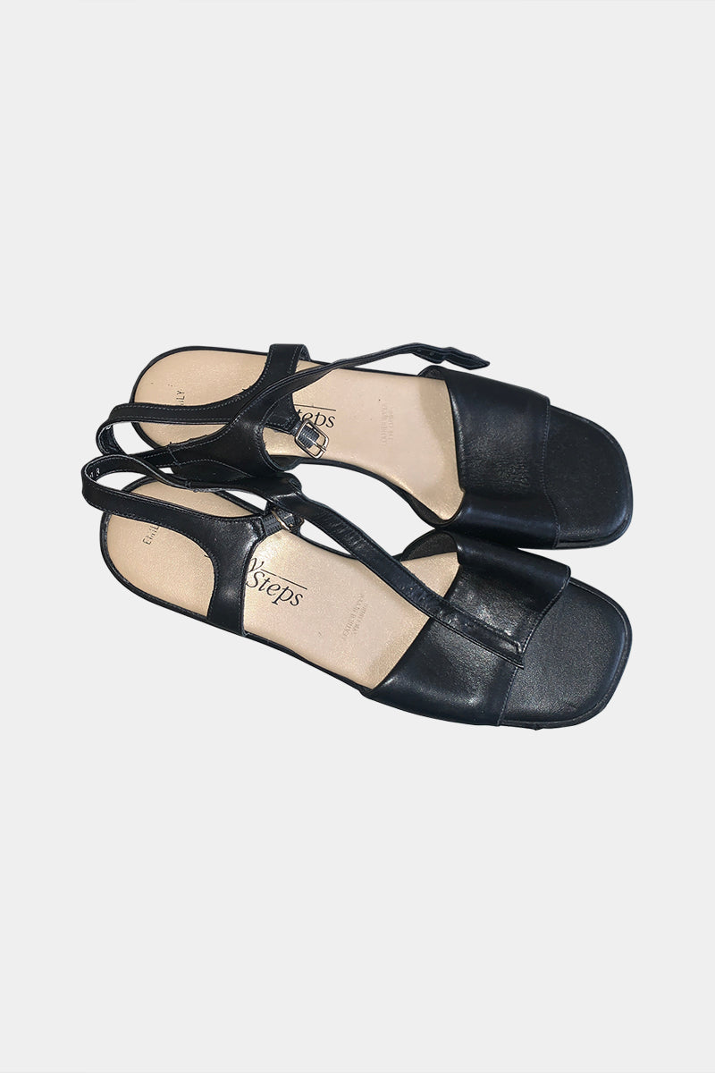 Easy Steps Black Sandals