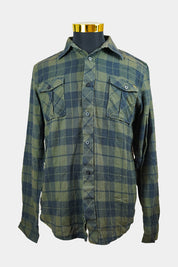 Zoo York  Green Tartan Button Up Shirt