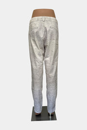 FLOG White & Grey Pants
