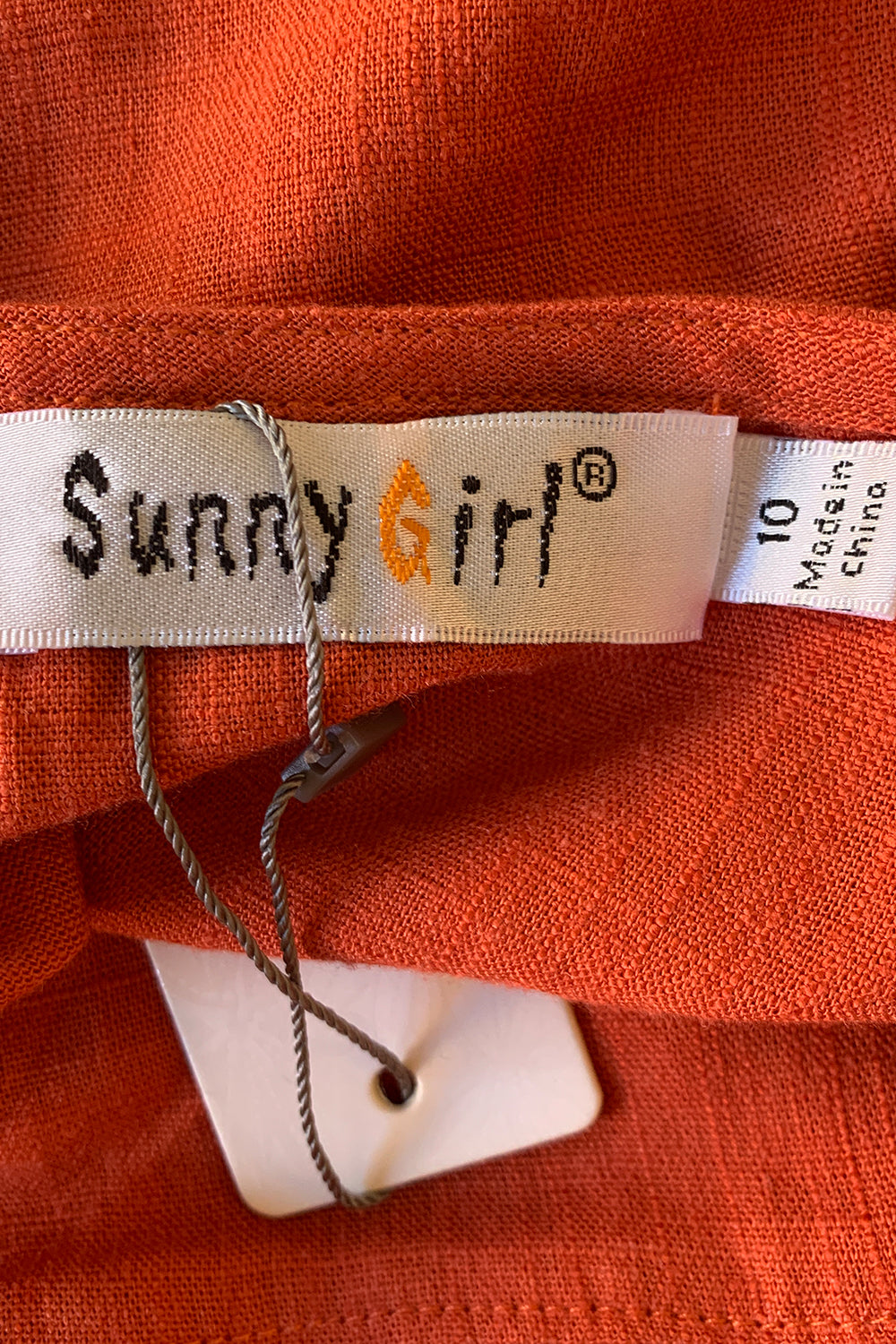 Sunny Girl Orange Dress