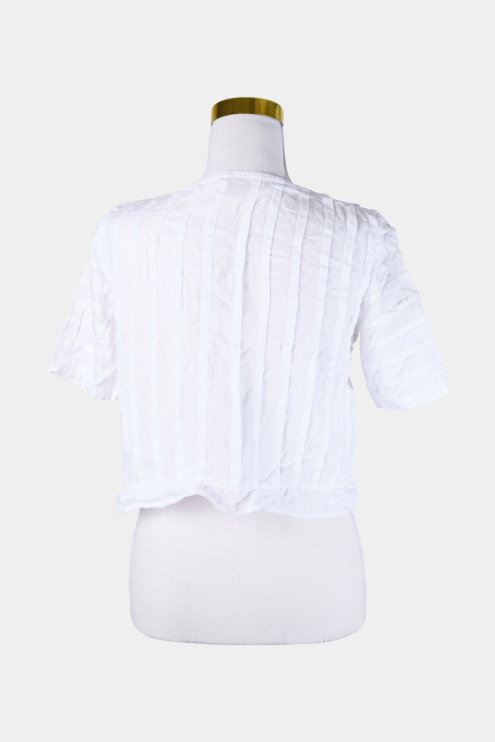SANCIA White Tie Top