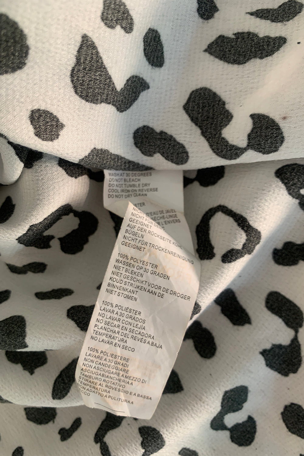 BOOHOO Monochrome Skirt