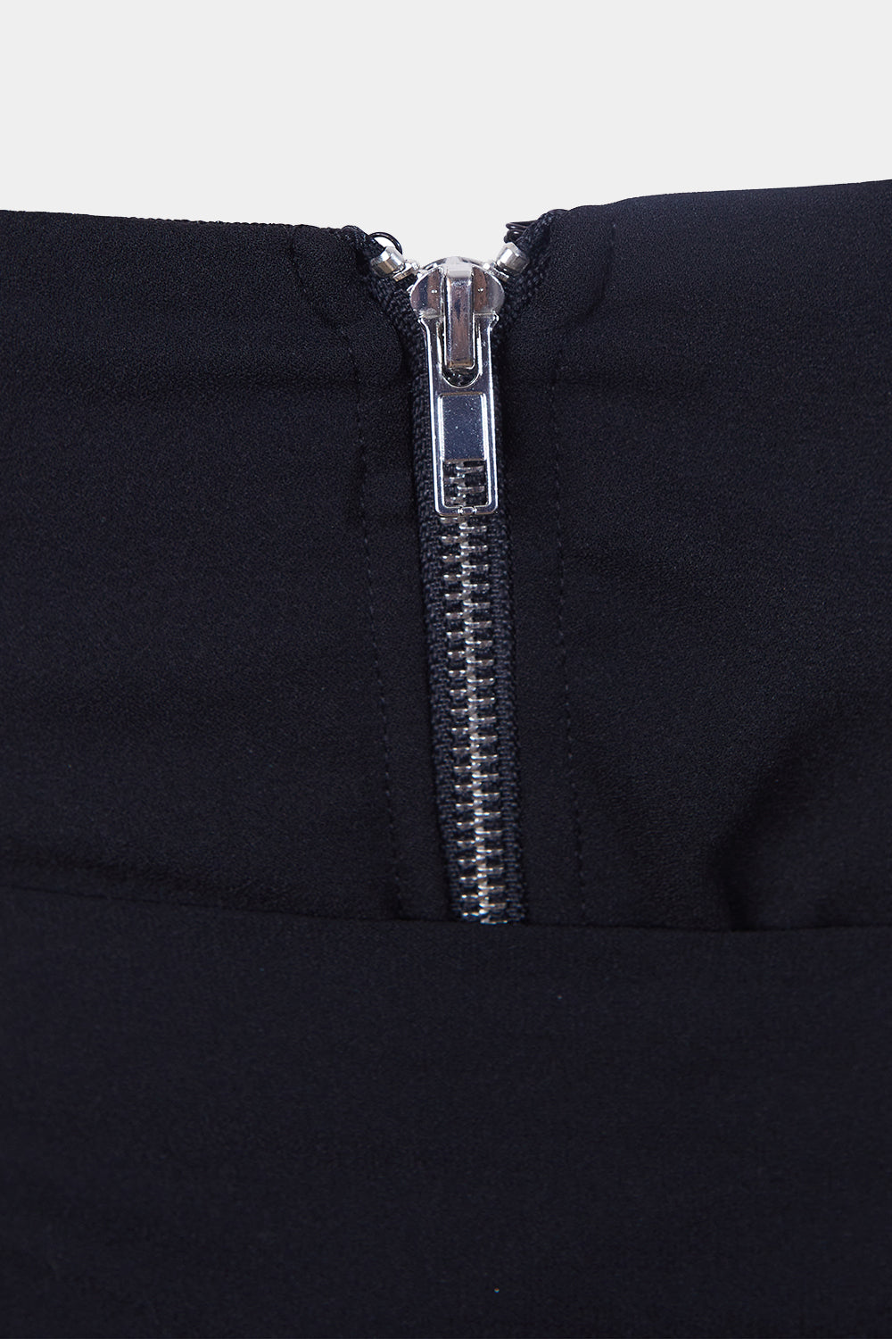 Knight Angel Black Front Tie Jumpsuit