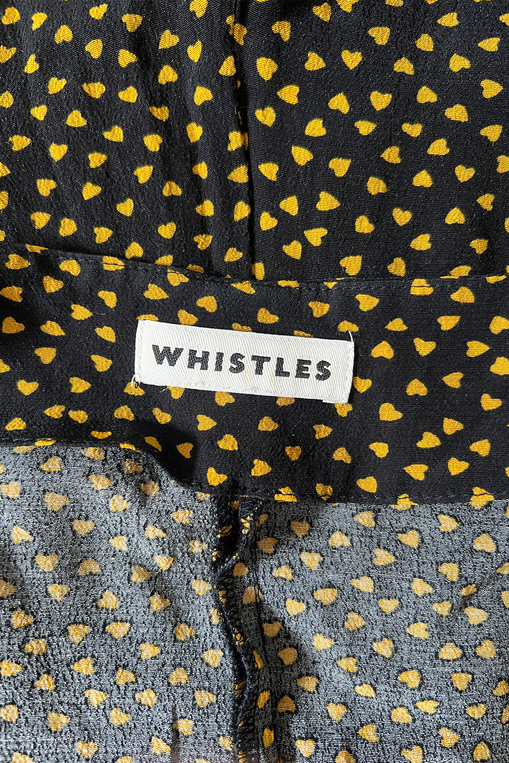 WHISTLES Black and Yellow Jumpsuits