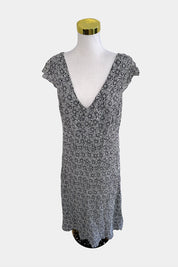 Perri Cutten Monochrome Dress