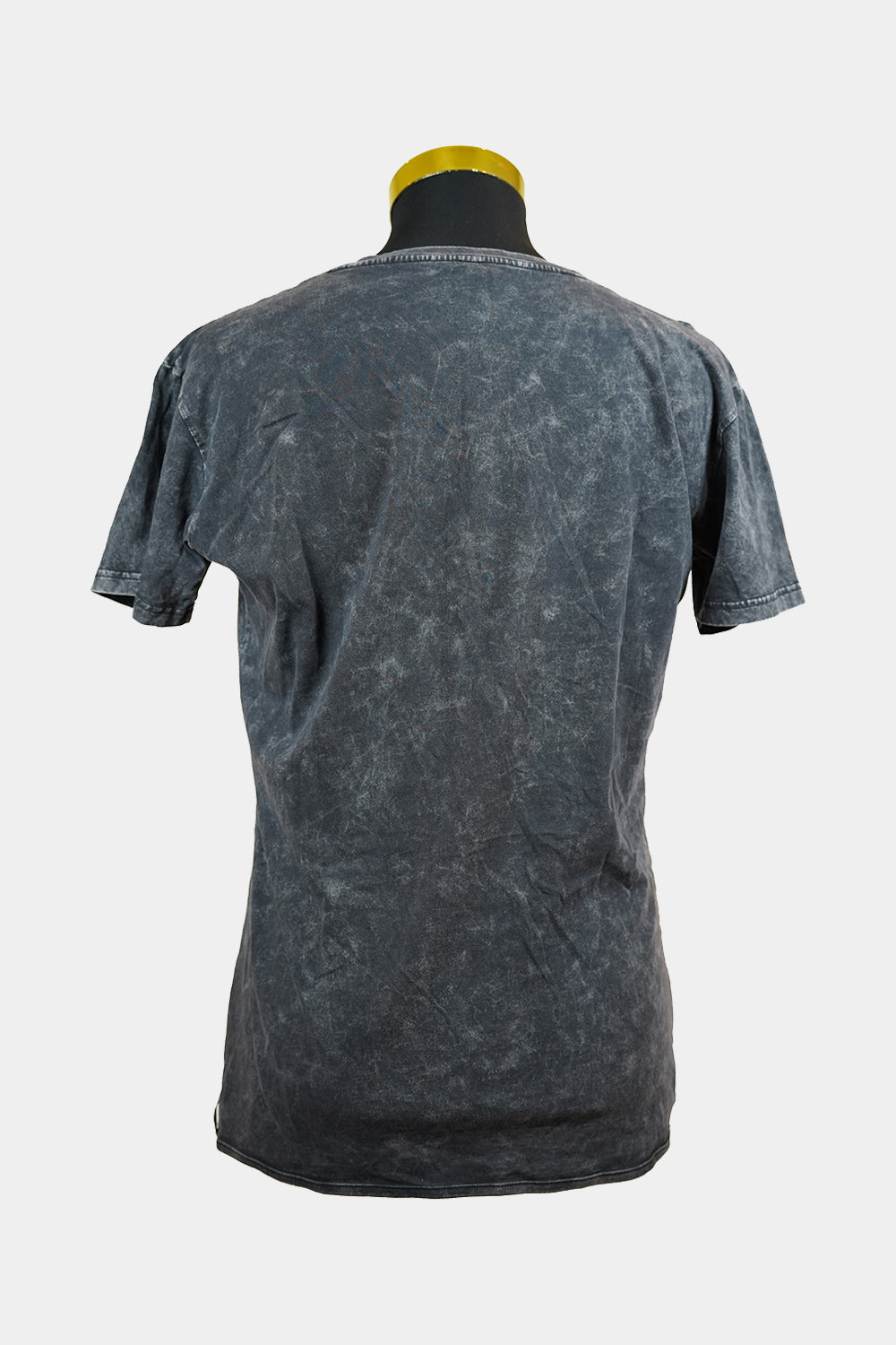 Nena & Paesadena Dark Grey Acid Wash Tee