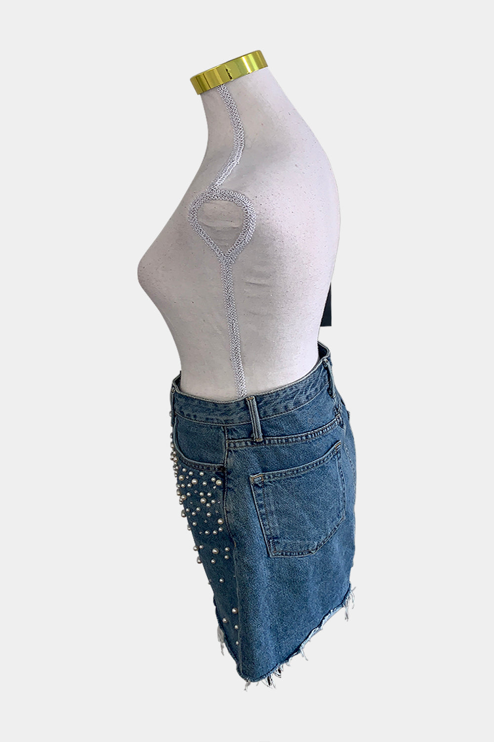 GRLFRND Blue Skirt