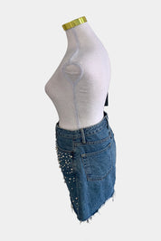 GRLFRND Blue Skirt