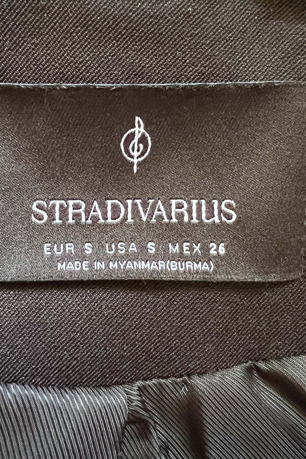 STRADIVARIUS Black Jacket