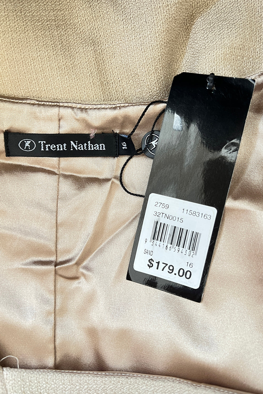 Trent Nathan Sand Dress