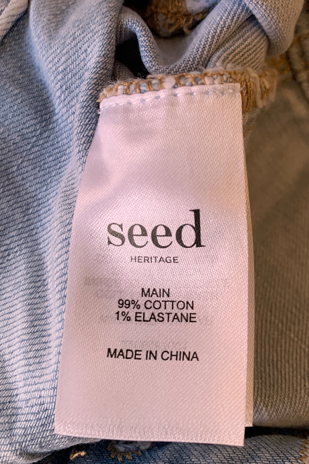 Seed Heritage Blue Jeans