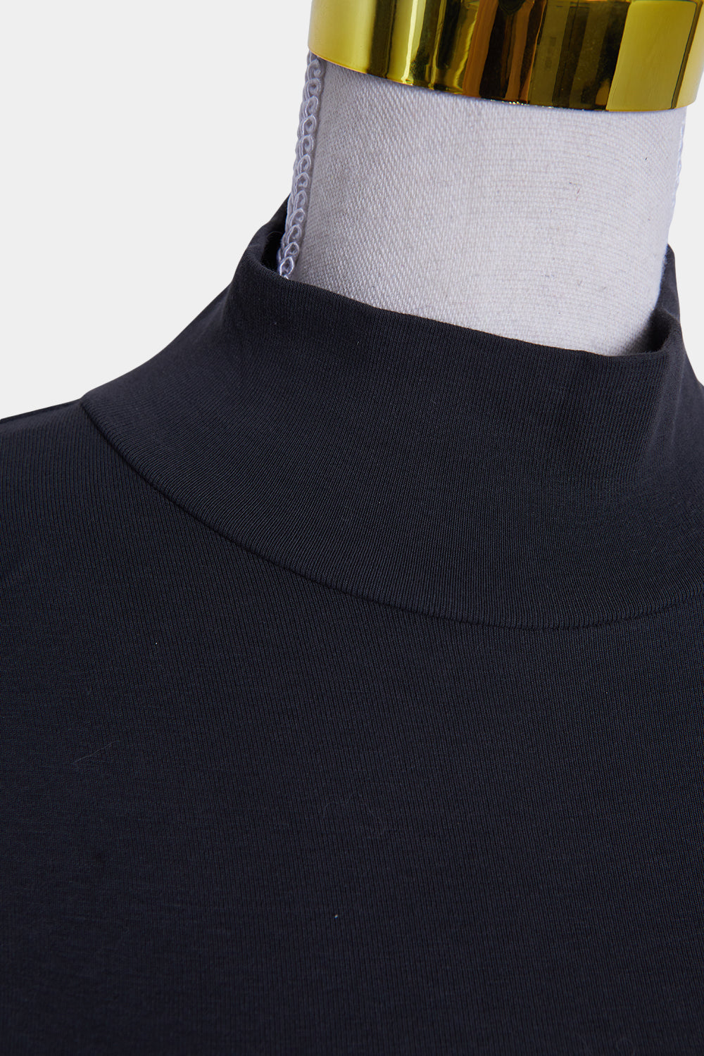 ZARA Grey Cropped Skivvy