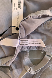 Kat The Label Grey Bodysuit