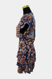 ZARA Multi Tiered Mini Dress