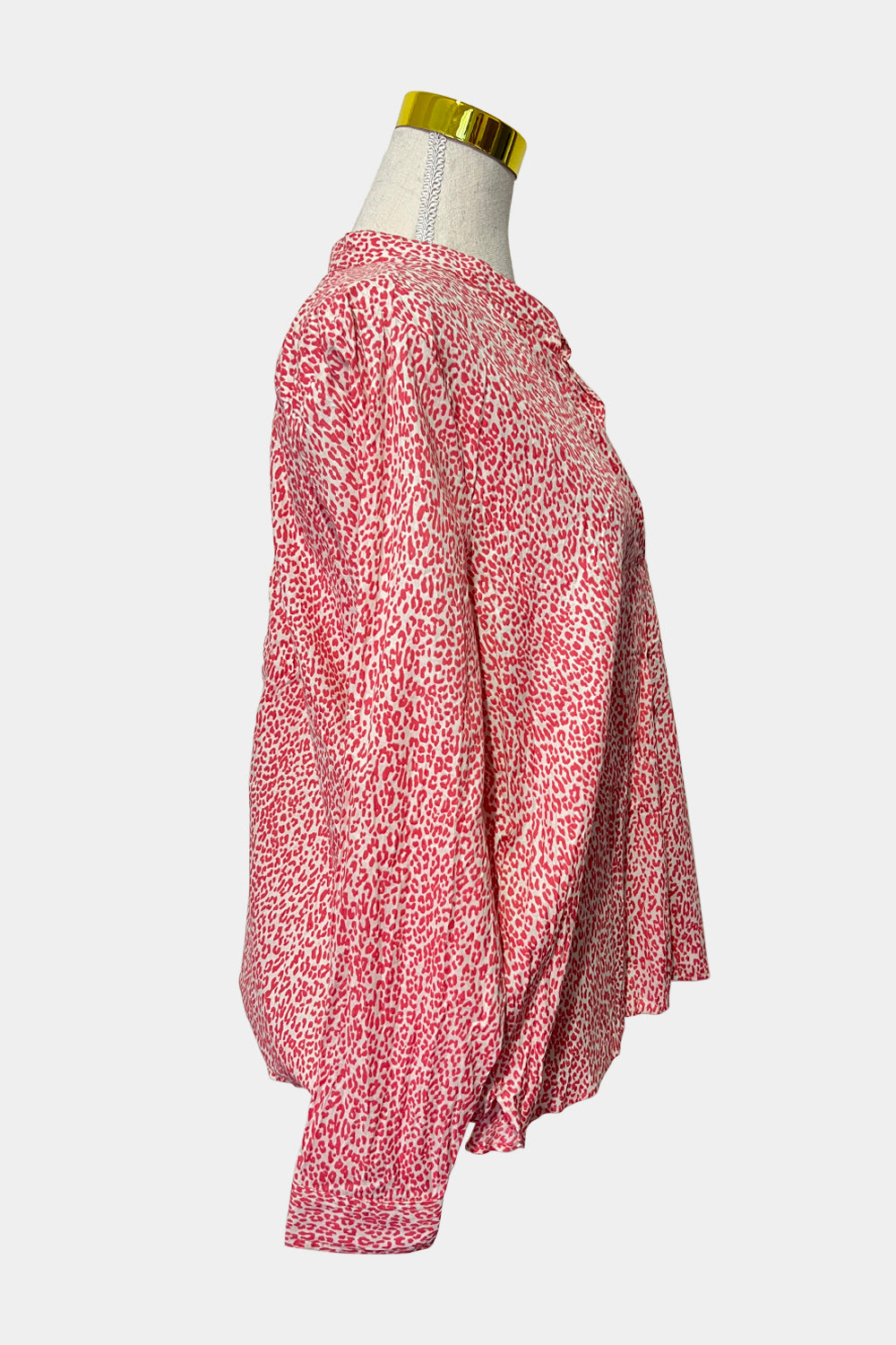 ZARA White and Pink Top