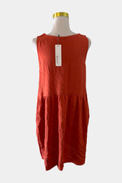Sunny Girl Orange Dress