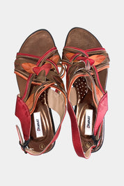 DAMART Red Sandals