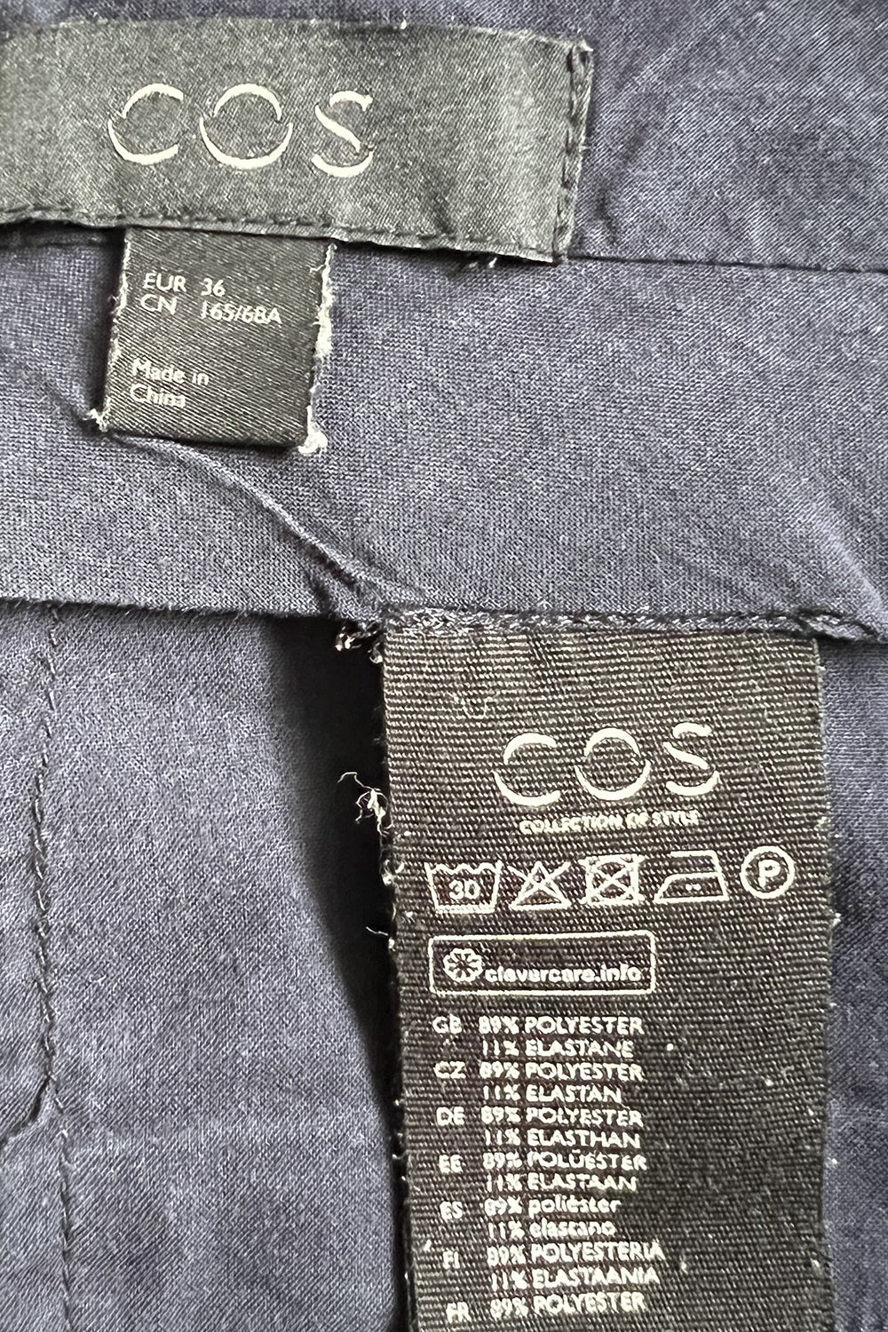 COS Navy Pants