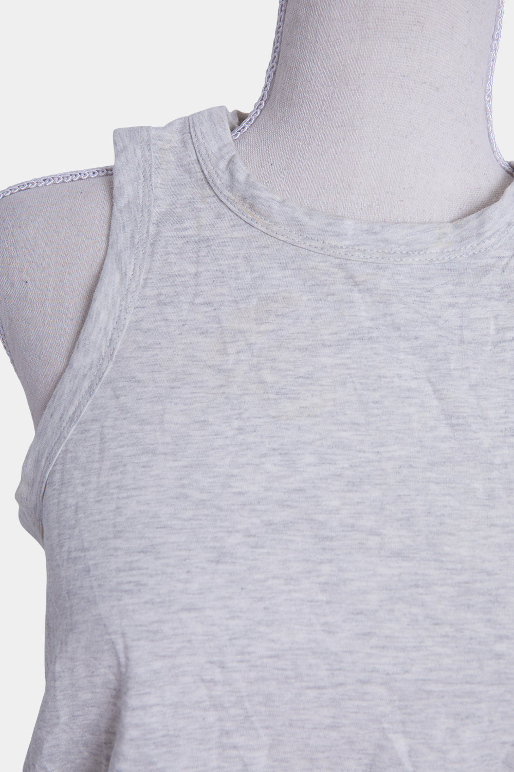 SPORTSGIRL Grey Racer Back Singlet