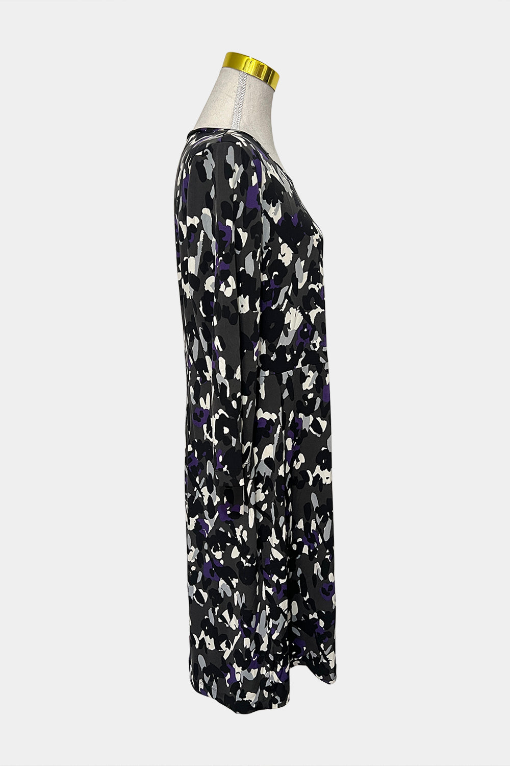 Rodney Clark Black and Purple Dress