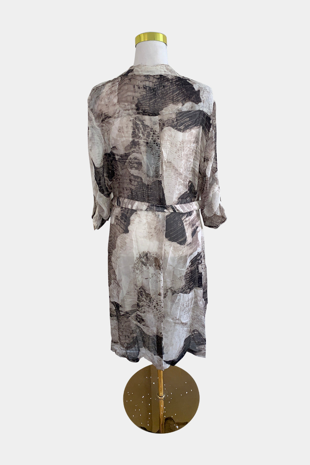 Trent Nathan Brown Dress